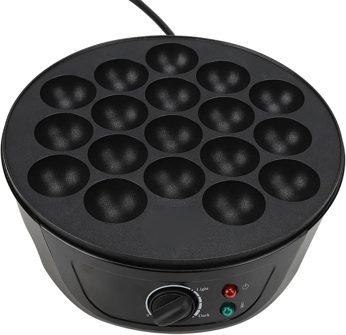 lyrlody gofrownica / opiekacz, Maszyna z Takoyaki, Plug, 750 W, 4 cm, powłoka non- stick