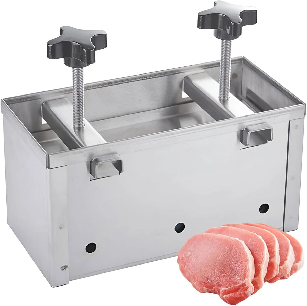 Generic, Burger maszyna, grill, prasa, stal nierdzewna, do nadziewanych hamburgerów