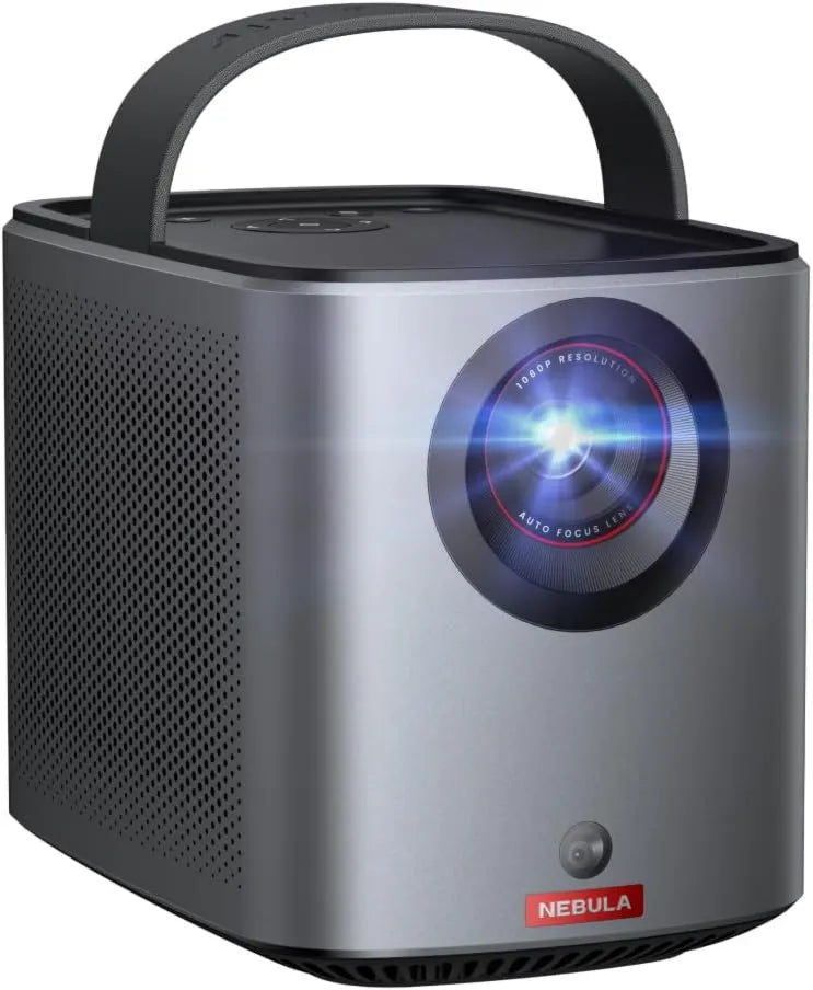 Projektor, 400 ANSI, 2 x 8, 1080p, sterowanie WiFi, Nebula Anker Mars 3 Air Mini Rzutnik, przenośny projektor z 400 ANSI lumenów, Dolby Digital