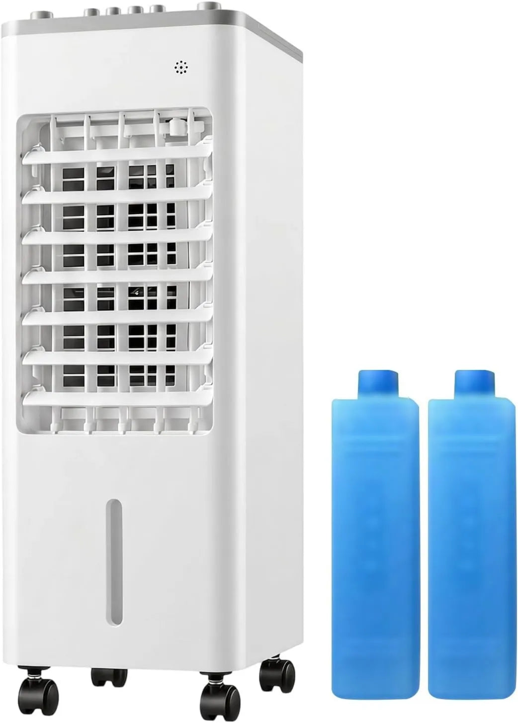 Generic, Odświeżacz powietrza, 6 l, koła przesuwne, 3 prędkości, oscylacja 120 °, tłumik, biały, 3 tryby