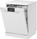 Bomann zmywarka wolnostojąca, GSP7419- 14 Zmywarka, 60 cm, 7 programów, 47 dB, do zabudowy, ciche, ze stali nierdzewnej, białe, dioda LED, funkcja otwierania GSP7419-14