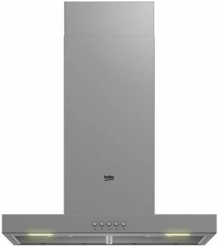 Beko okap kuchenny, 60 cm, 613 m3 / h, 68 dB, Okap 613m3, h BHCB61622BXH, montaż ścienny, stal nierdzewna, h Inox - BHCB61622BXH m3/h
