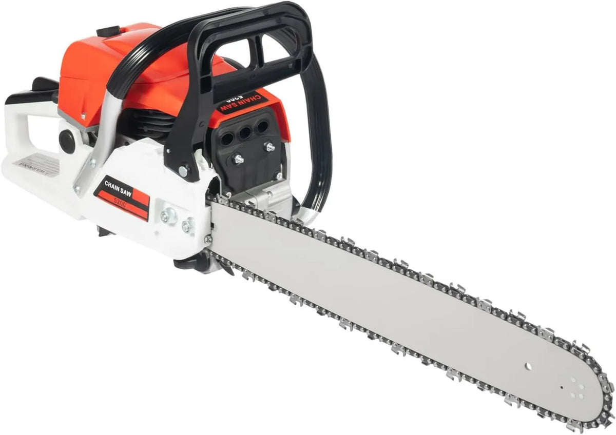Pilarka łańcuchowa, 2000 W, 51 cm, 2,0 kW, praca automatyczna, Piła łańcuchowa spalinowa 2000 W, benzynowa o średnicy cięcia 51 cm