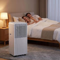 GYFGRTQ, Klimatyzator 24H, 48 dB, zegar, tłumik, z gniazdem UK 3 br, 10000 Btu, Zdalne sterowanie z osuszaczem i zestaw okien