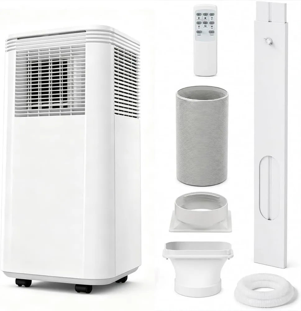 EZBHIZ, Klimatyzator, 11600 BTU 4 w 1 Gorąco i zimno, klimatyzator przenośny 11000