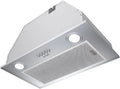 Hermitlux okap kuchenny, 52 cm, 750 m3 / h, 68 dB, klasa energetyczna A, ewakuacja i recykling, oświetlenie LED, 3 prędkości, do zabudowy m3/h