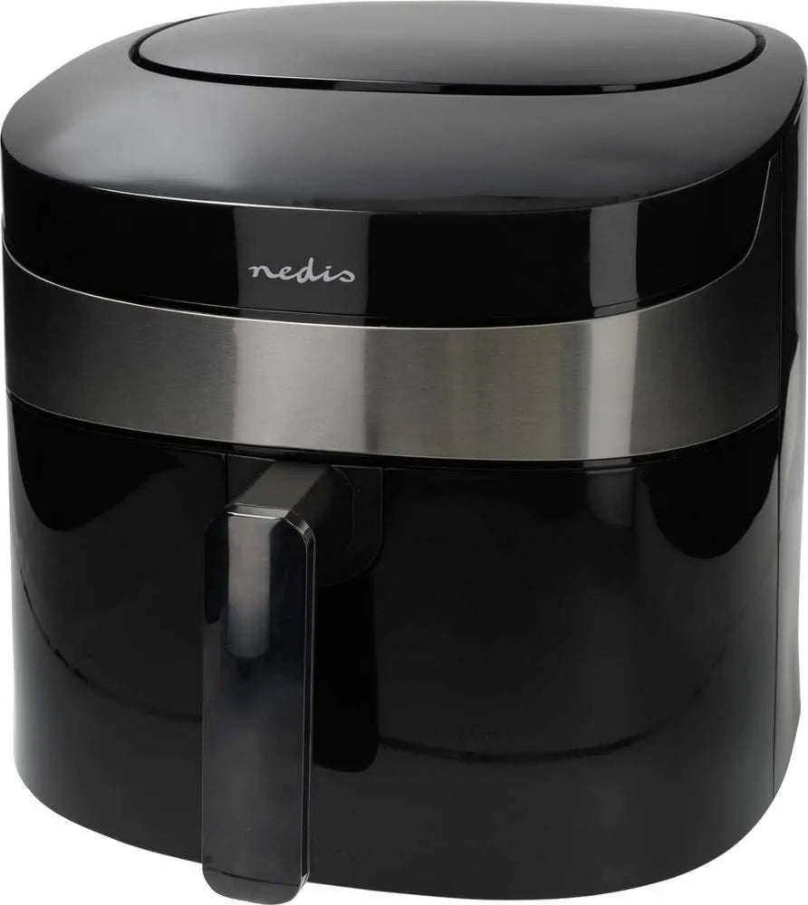 NEDIS frytkownica beztłuszczowa, 7.2 l, 8 programów, KAAF180BKW, minutnik, WiFi, czarny, 240 min minutnik, 8 wstępnie zdefiniowanych programów