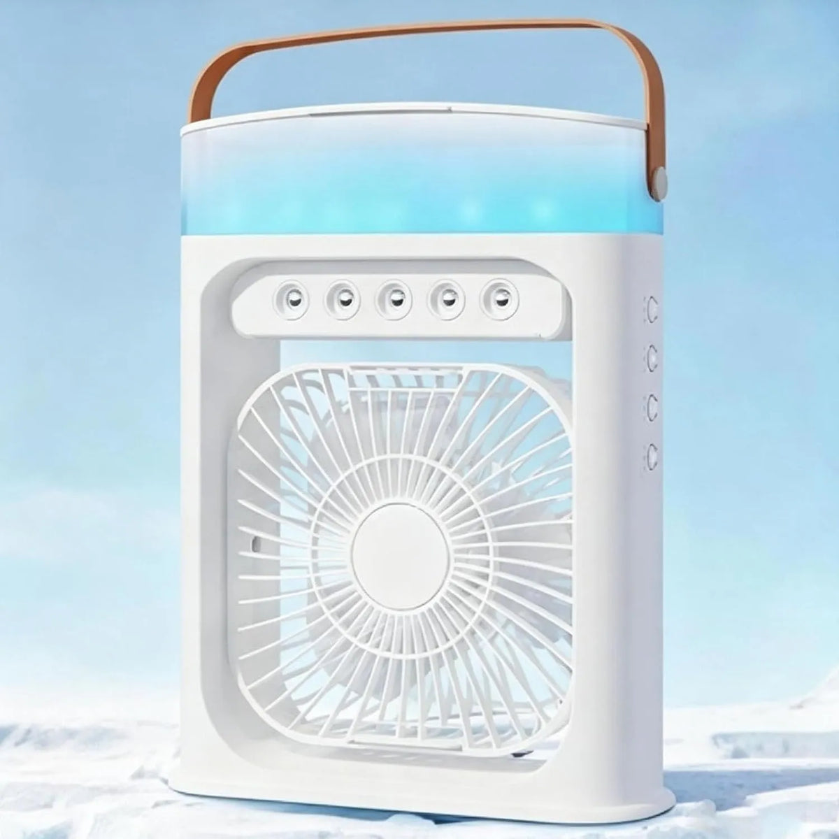 Generic klimatyzator przenośny, Klimatyzator, Przenośny zbiornik powietrza RefresherCooljet, 3 Prędkość Zbiornik wentylatora Cooljet 700 ml, Duży zbiornik