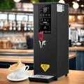 vnmudzeo, Piec wodny, 25 l, 3000 W, 60 do 100°C, profesjonalny, czarny