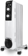 Orbegozo grzejnik elektryczny, Elektryczny grzejnik RF 1000, 1 l, 1000 W, 3600 W, konstrukcja czarna, modułowa, składający się z 5 elementów, 44 decybeli