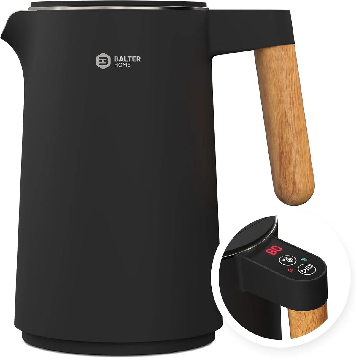 Balter, czajnik elektryczny, 1, 5 l, 45 do 100°C, stal nierdzewna, BPA