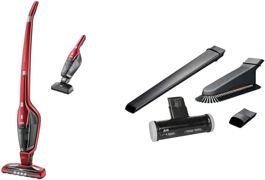 AEG CX7 odkurzacz ręczny, Animal Odkurzacz Ręczny, 18W 230V & Akit15 Zestaw Akcesorriów Do Odkurzacza, Tworzywo Sztuczne