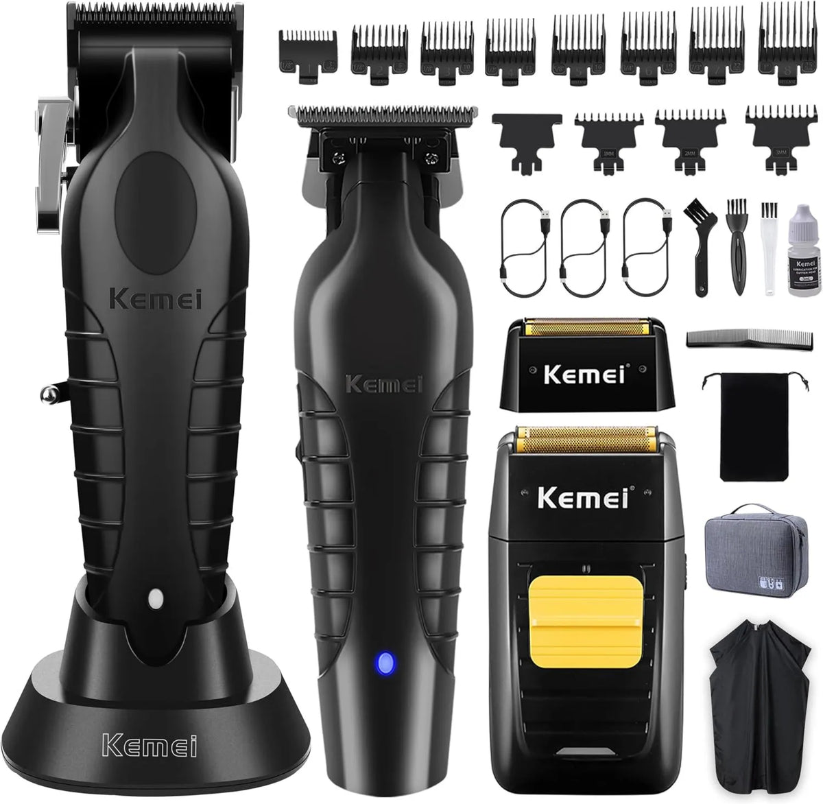 KEMEI, 2299 / 2296 / 1102B Profesjonalne kosiarki do włosów, -2299 / 2296 / 1102B -2299/2296/1102B