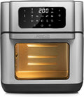 Princess frytkownica beztłuszczowa, 10 l, 1500 W, 10 programów, dotyk, stal nierdzewna, do 66, 7% d, Oszczędność energii, Cyfrowy ekran dotykowy, 182065