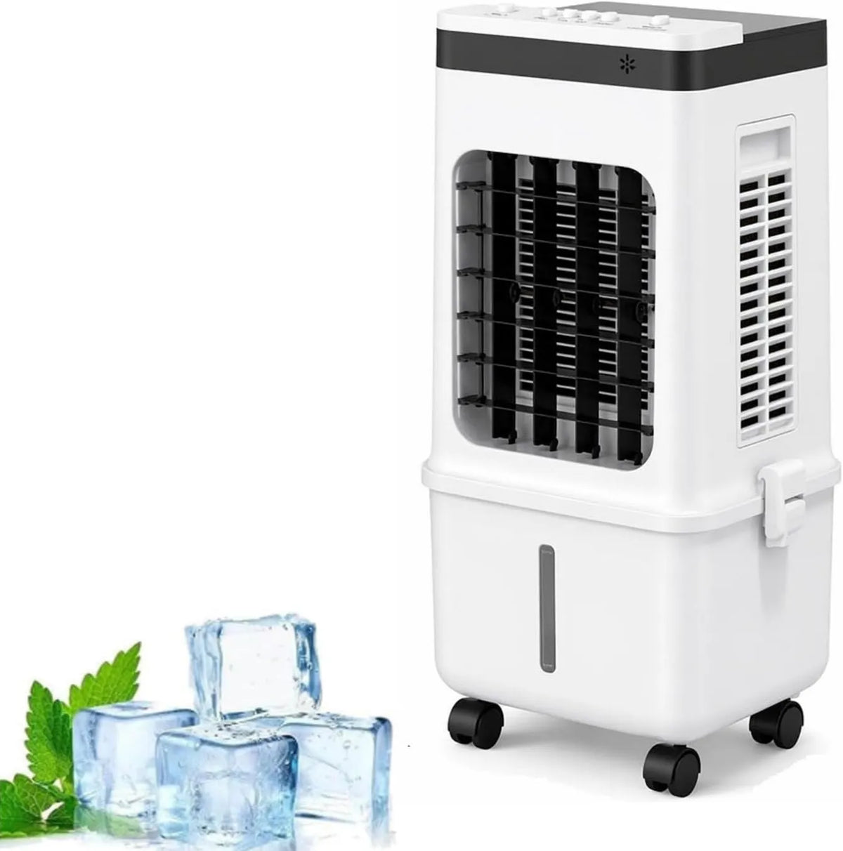 GONGXIFC, Klimatyzator, 15 l, przenośny, duży zbiornik, wyjmowany, zbiornik wodny 15 l