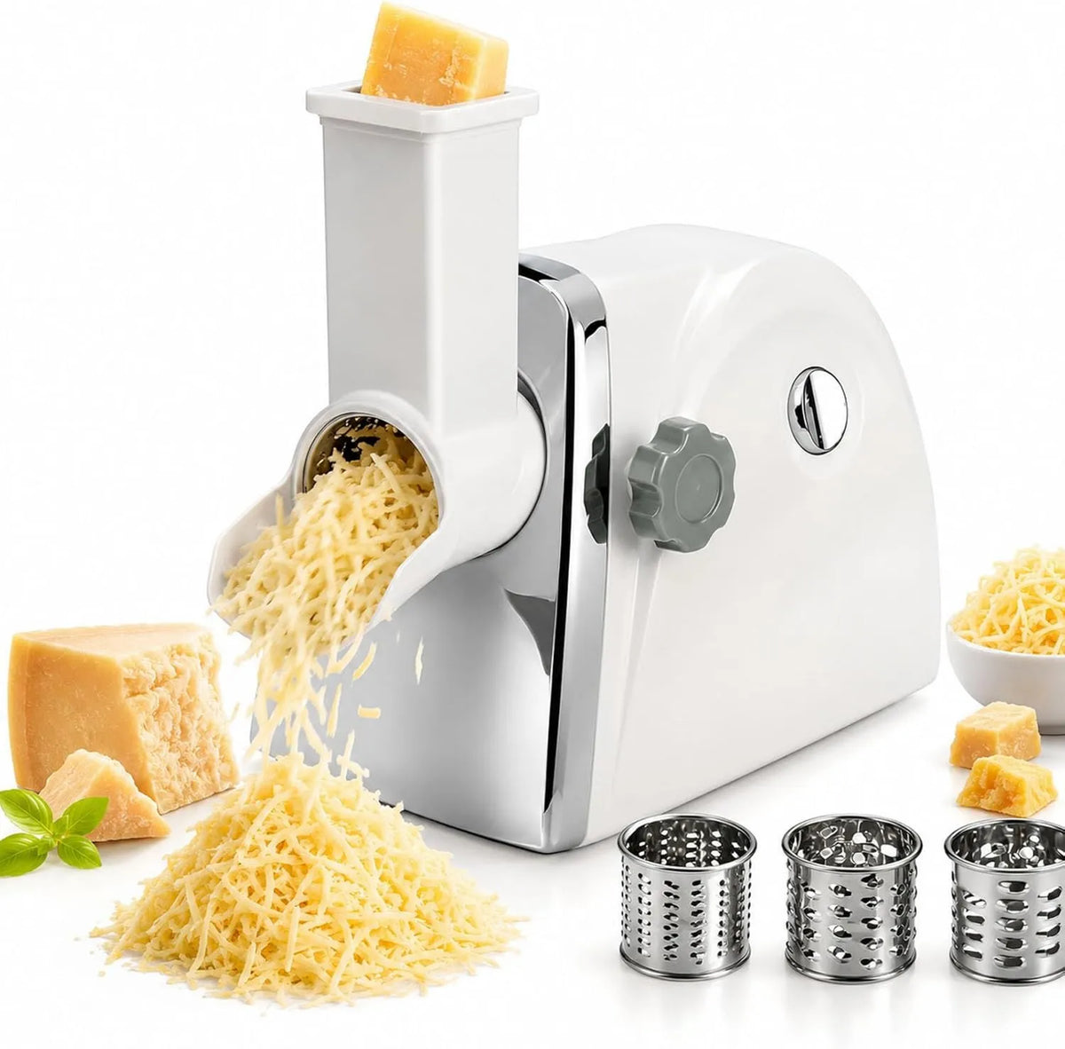 Generic, Maszyna do salad, 7, 5 mm, stal nierdzewna, do sera