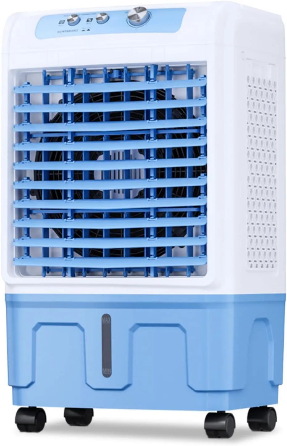 SXZYHJYC klimatyzator przenośny, Klimatyzator, przenośny, 3 prędkości, duży zbiornik, chłodziarka do sypialni, oscylacja w 120 °, wentylator chłodzący
