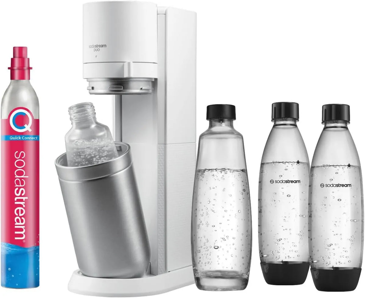 Saturator do wody, 44 cm, Sodastream Duo Saturator, nasycanie wody dwutlenkiem węgla