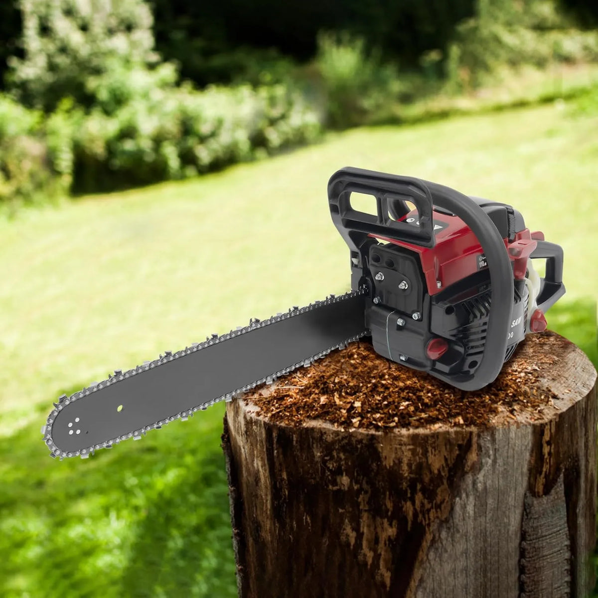 Pilarka łańcuchowa, 2400 W, 50 cm, 2,4 kW, 58cc spalinowa piła łańcuchowa 2400 W, długość łańcucha 50 cm, maks. średnica cięcia 50 cm