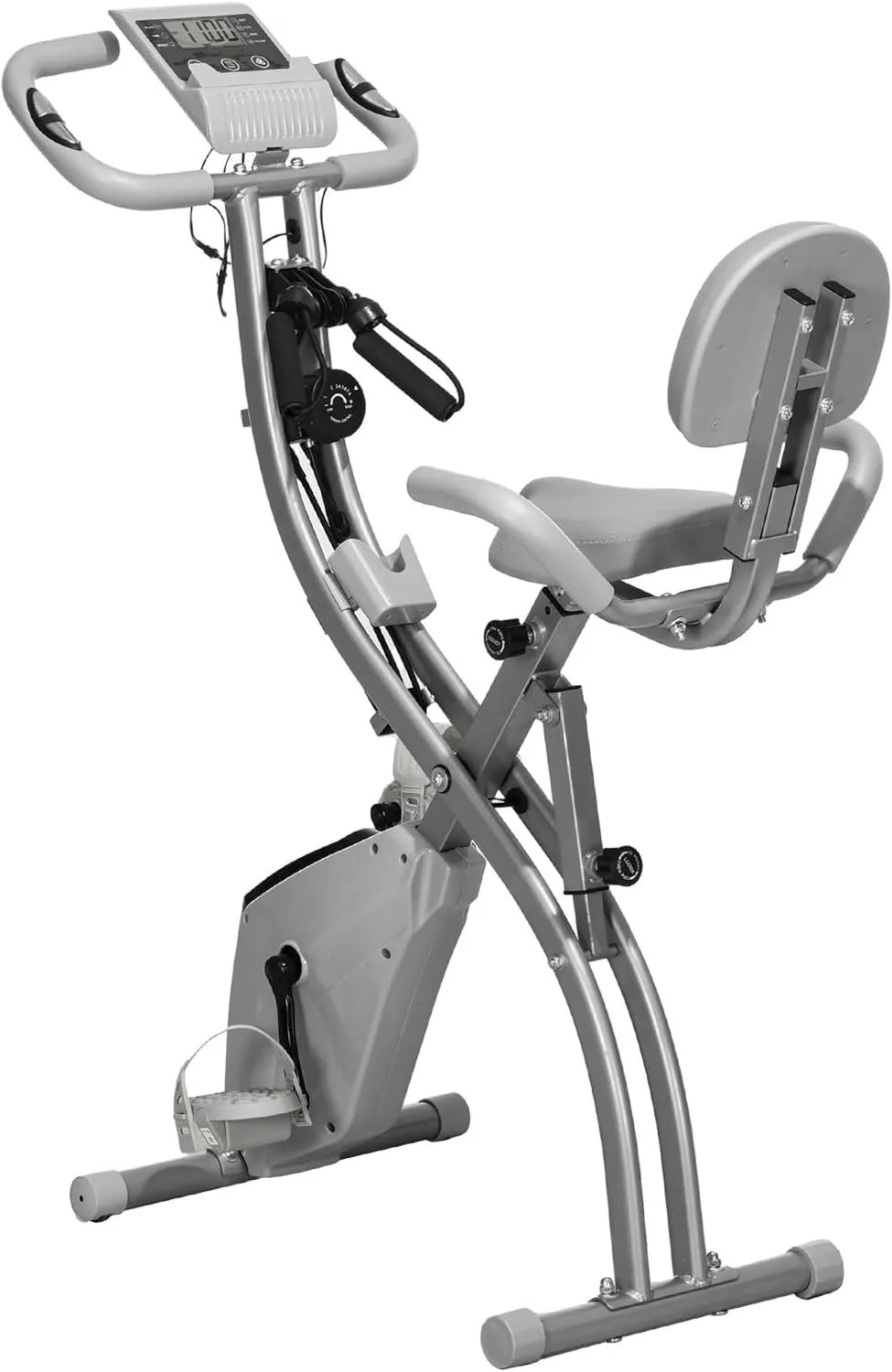 Rower, 118 cm, 105 x 48 x 118 cm, HOMCOM X-Bike rower treningowy 2 w 1