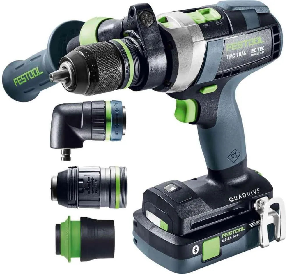 Festool FESTOOL-577622 TPC 18/4 wiertarka, 1,30 kg, 18,00 V, 230 V, zasilanie akumulatorowe