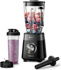 Philips HR3031/00 blender, 1200 W, 1200W, Serii 5000 Blender, Silnik ProBlend Plus o Mocy 1200 W, Przygotowywanie Gęstych Koktajli z Mrożonych Owoców