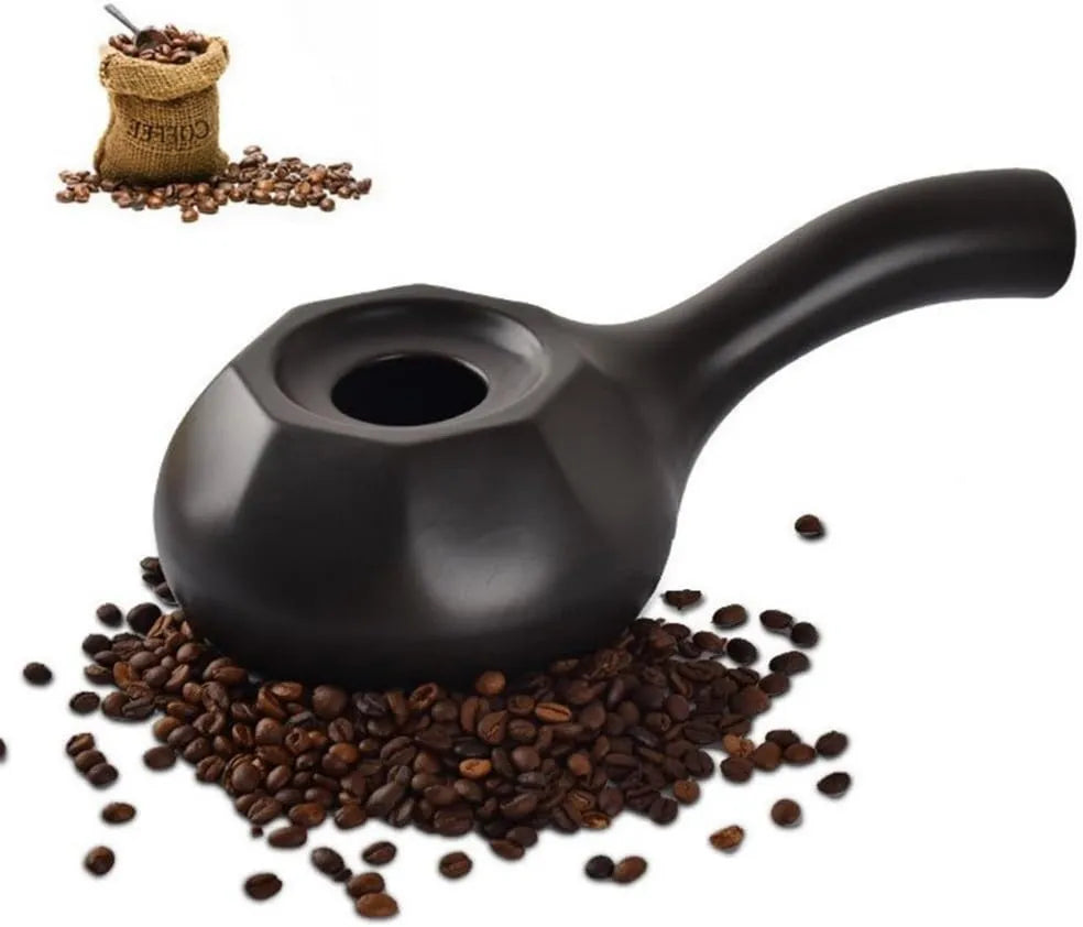 CYTBEK, Ziarno, praktyczny roaster z wydłużoną rączką, do ceramicznego Torrefactor kawy do użytku domowego, kawa, herbata, narzędzie